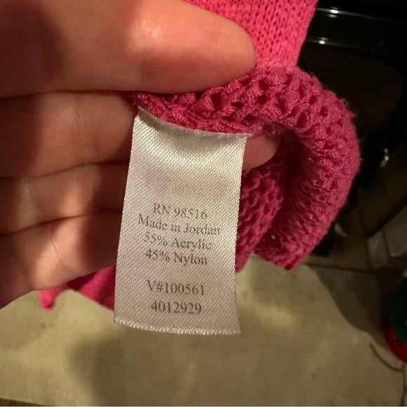 Coldwater Creek Women's Pink Sleeveless  Knit Top Size Large (14) - Picture 5 of 6